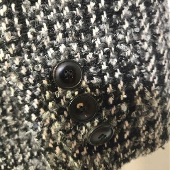 Tweed Wool Blend Coat - Picture 7 of 12